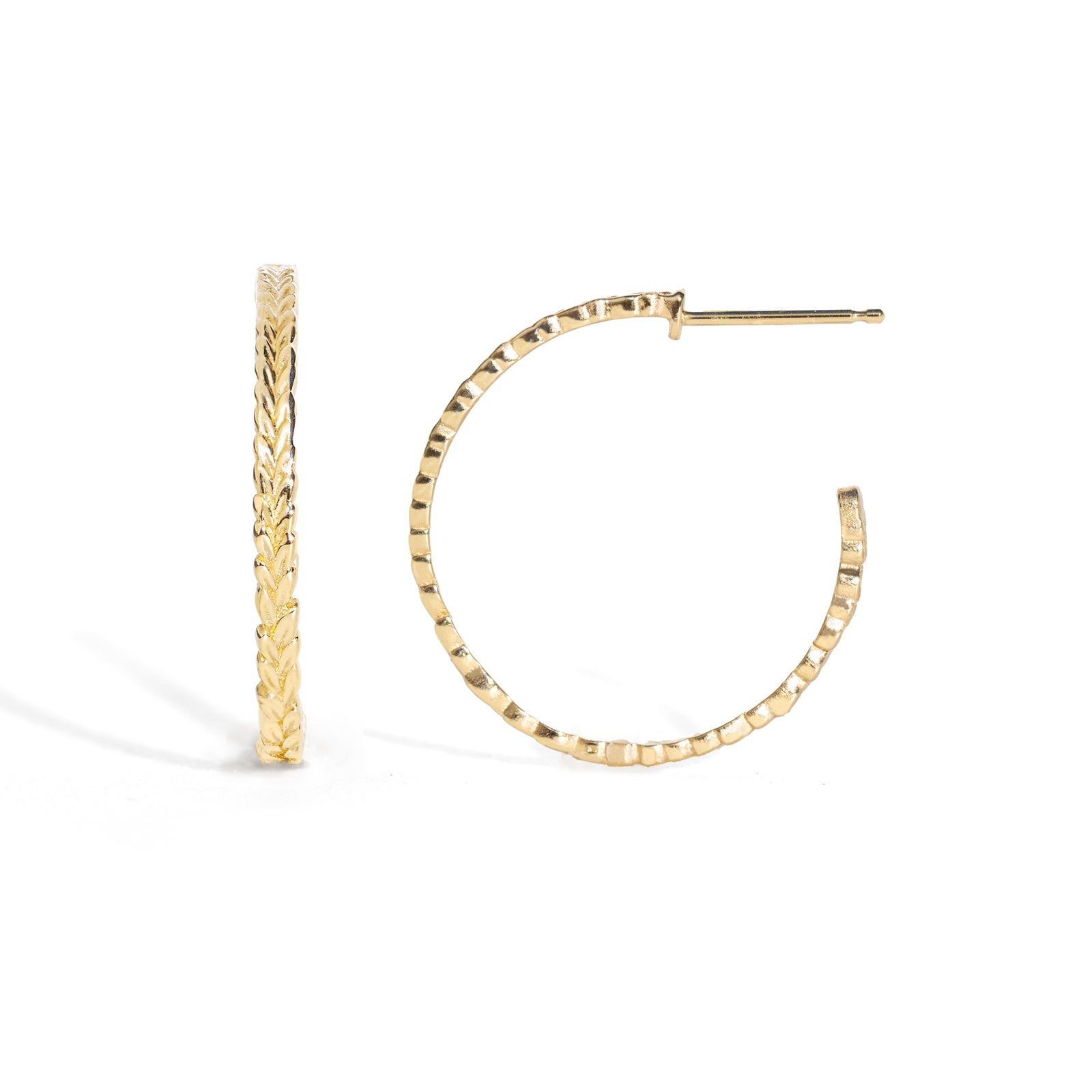 Meadow Large Hoop Earrings