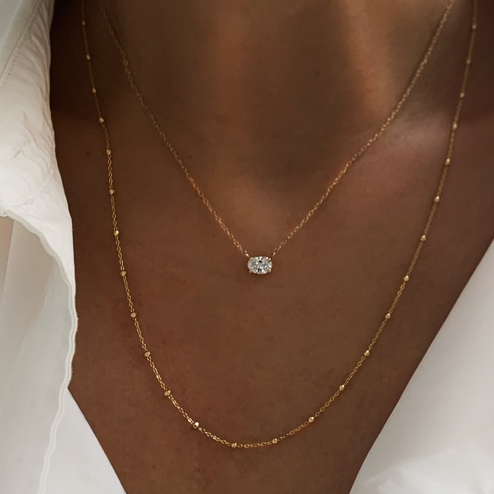 Fine Beaded Chain
