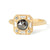 Jamie Park Jewelry - Rustic Bezel Salt and Pepper Diamond Ring