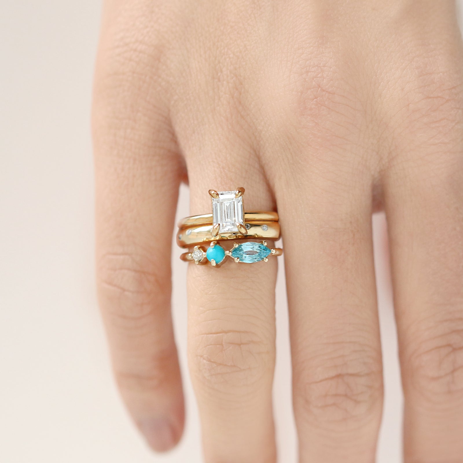 4mm Diamond Band