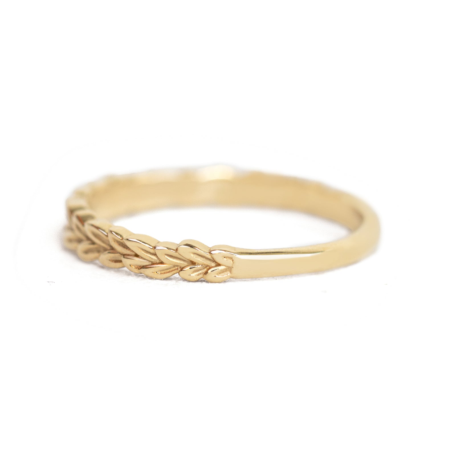 Jamie Park Jewelry - 2mm Meadow Band Add effortless elegance to your everyday style with the Meadow Band. The intricate Meadow pattern exudes sophistication, making it a perfect choice for both casual and formal occasions. Elevate your look with this beautiful and versatile piece, perfect as a standalone band or as a complement to your engagement ring or wedding band.