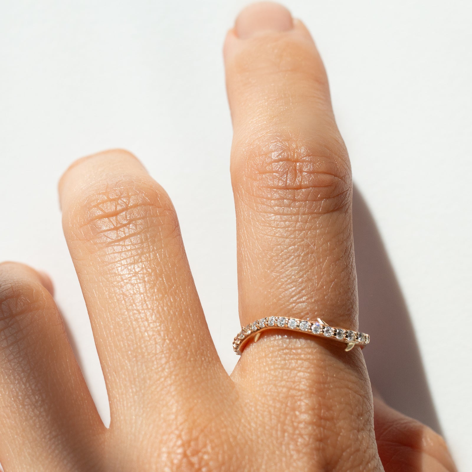 Diamond Thorn Ring