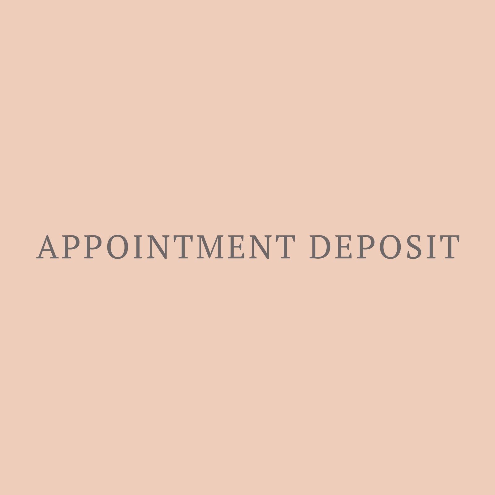Appointment Deposit