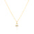 Pearl Diamond Arrow Necklace