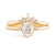 Grace Oval Three Stone Ring | Diamond