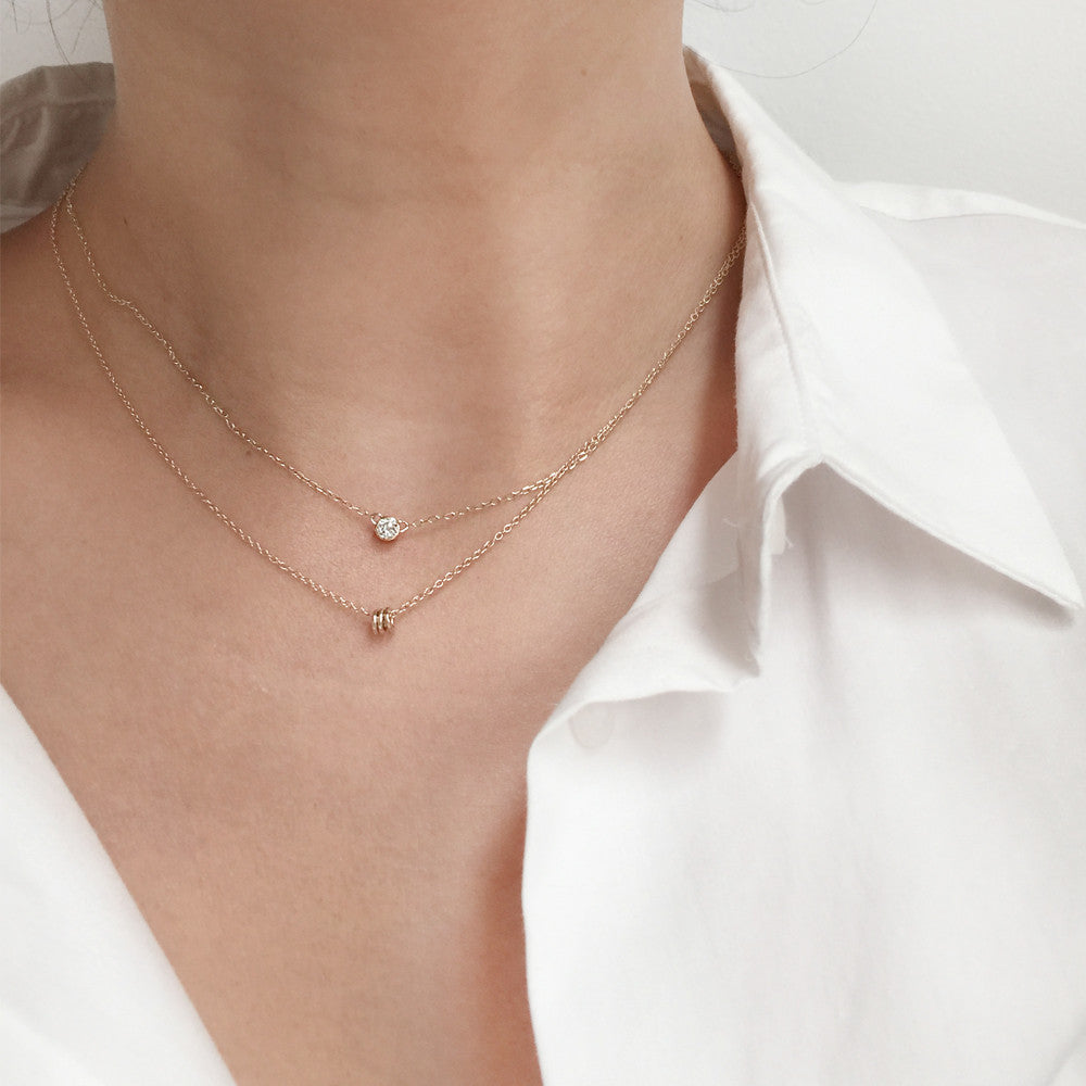 Milestone Ring Charm Necklace