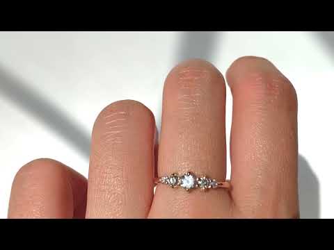 1/2 CT Five Diamond Ring