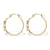 Opal Diamond Hoops