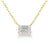 Jamie Park Jewelry Emerald Cut Diamond Solitaire Necklace This Emerald Diamond Solitaire Necklace features a sparkling lab diamond, set in a classic four prong design. With each diamond certified by IGI, this necklace makes for a timeless and cherished gift, perfect for any special occasion. Add a touch of elegance to any outfit with this beautiful piece. Chain length 16-18"&nbsp;