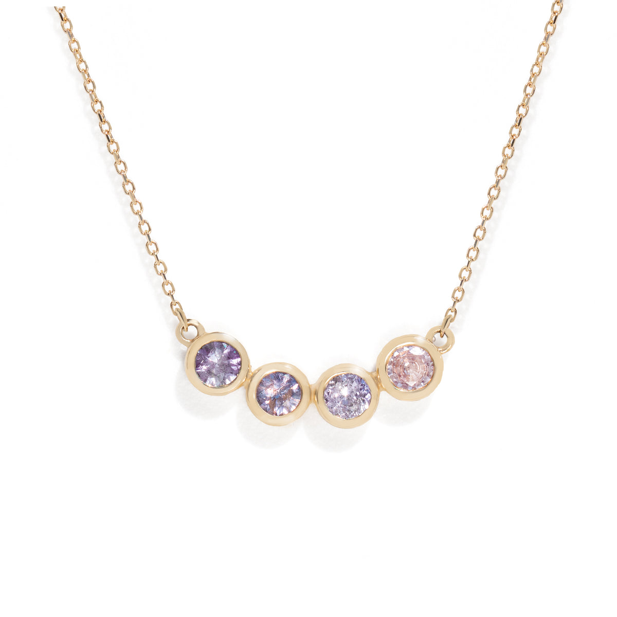 Lavender Sapphire Necklace