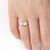 Jamie Park Jewelry -Toi Et Moi Round & Emerald Moissanite Ring