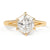 Jamie Park Jewelry -2.5 ct. Hexagon Moissanite Split Shank Ring