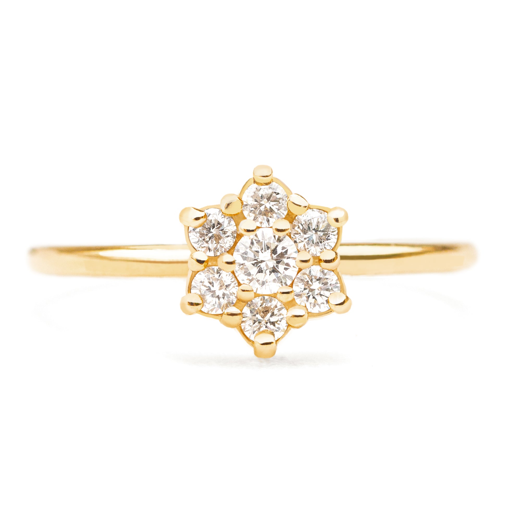 Jamie Park Jewelry - Diamond Daisy Ring