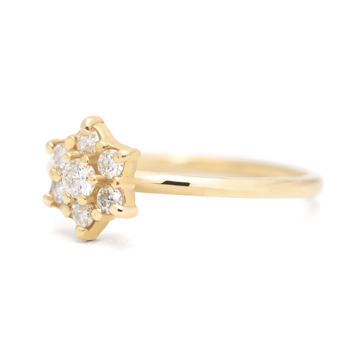 Jamie Park Jewelry - Diamond Daisy Ring