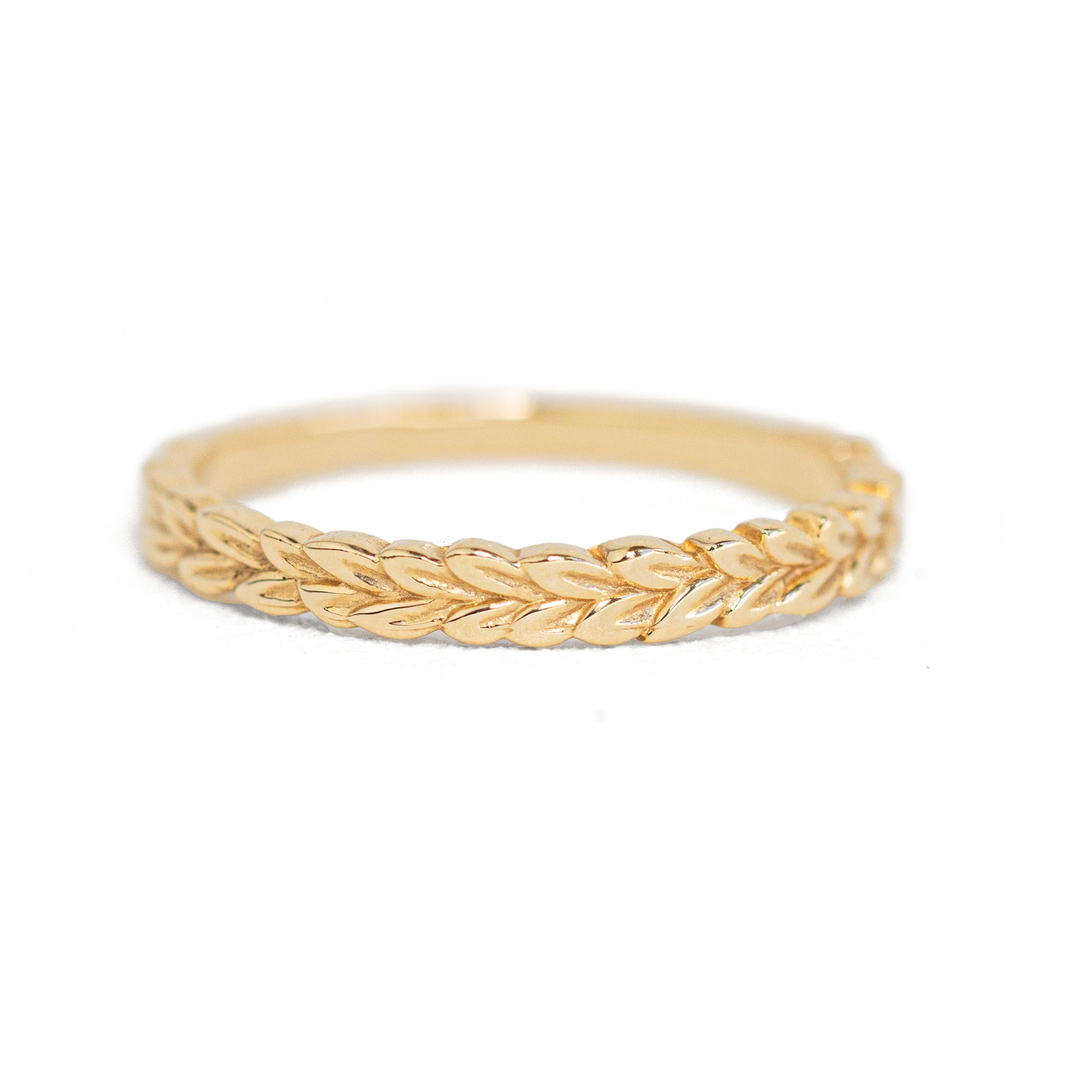 Jamie Park Jewelry - 2mm Meadow Band Add effortless elegance to your everyday style with the Meadow Band. The intricate Meadow pattern exudes sophistication, making it a perfect choice for both casual and formal occasions. Elevate your look with this beautiful and versatile piece, perfect as a standalone band or as a complement to your engagement ring or wedding band.