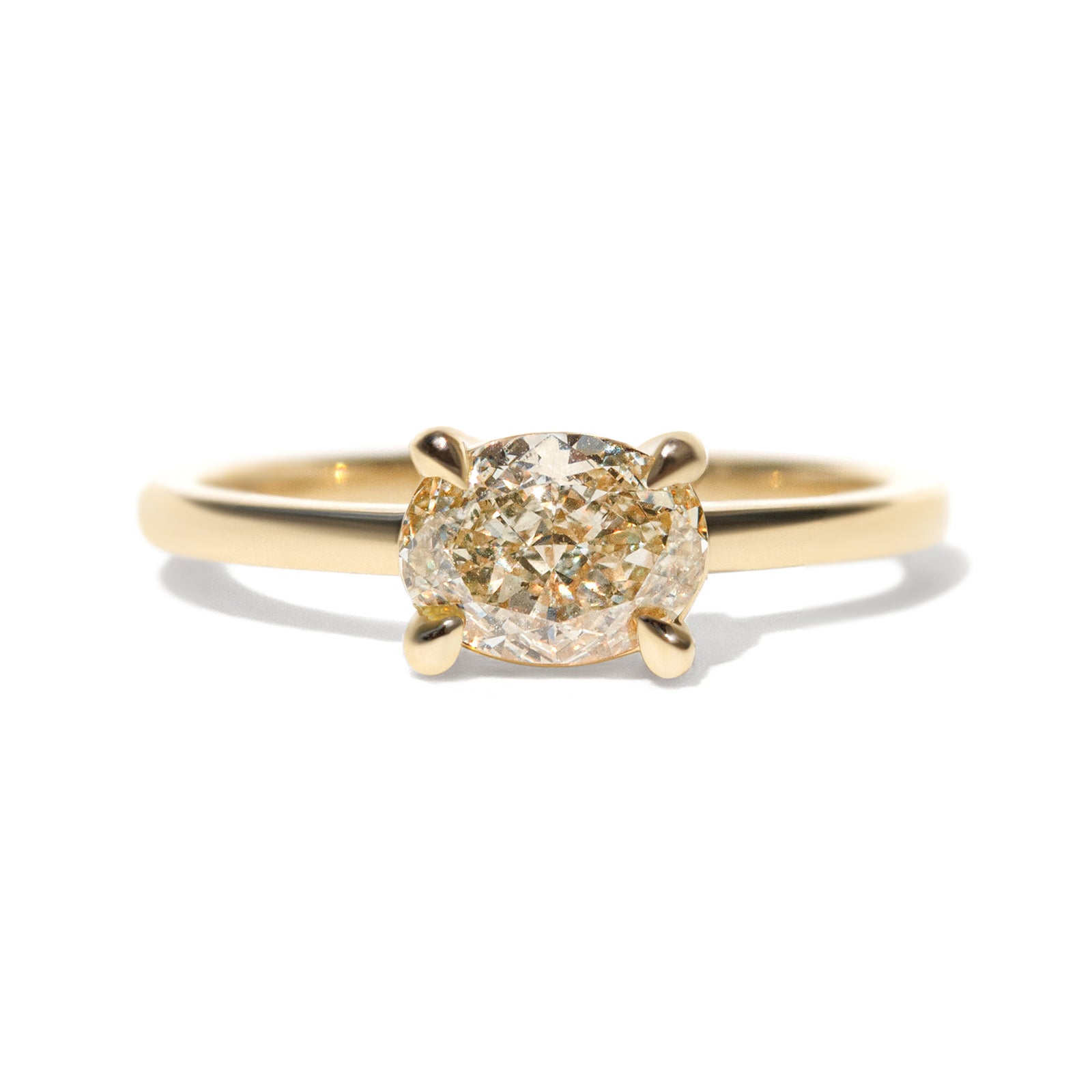 Ella 1ct Champagne Diamond Ring