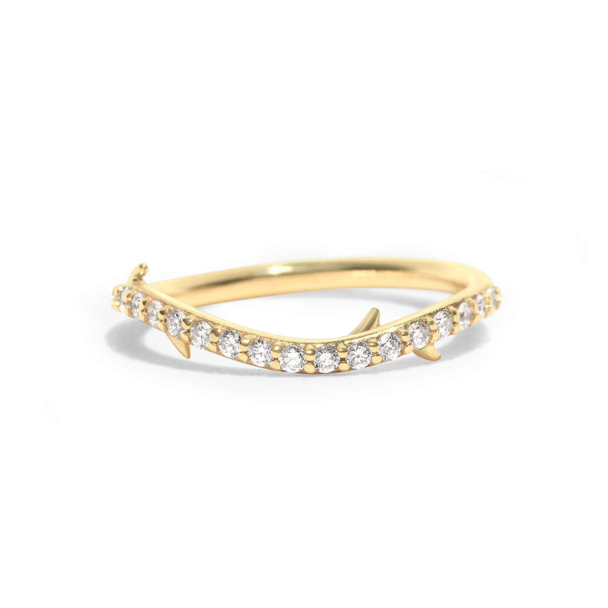 Diamond Thorn Ring
