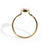 Cora 1ct Champagne Diamond Bezel Ring