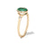 Nova Oval Emerald Ring