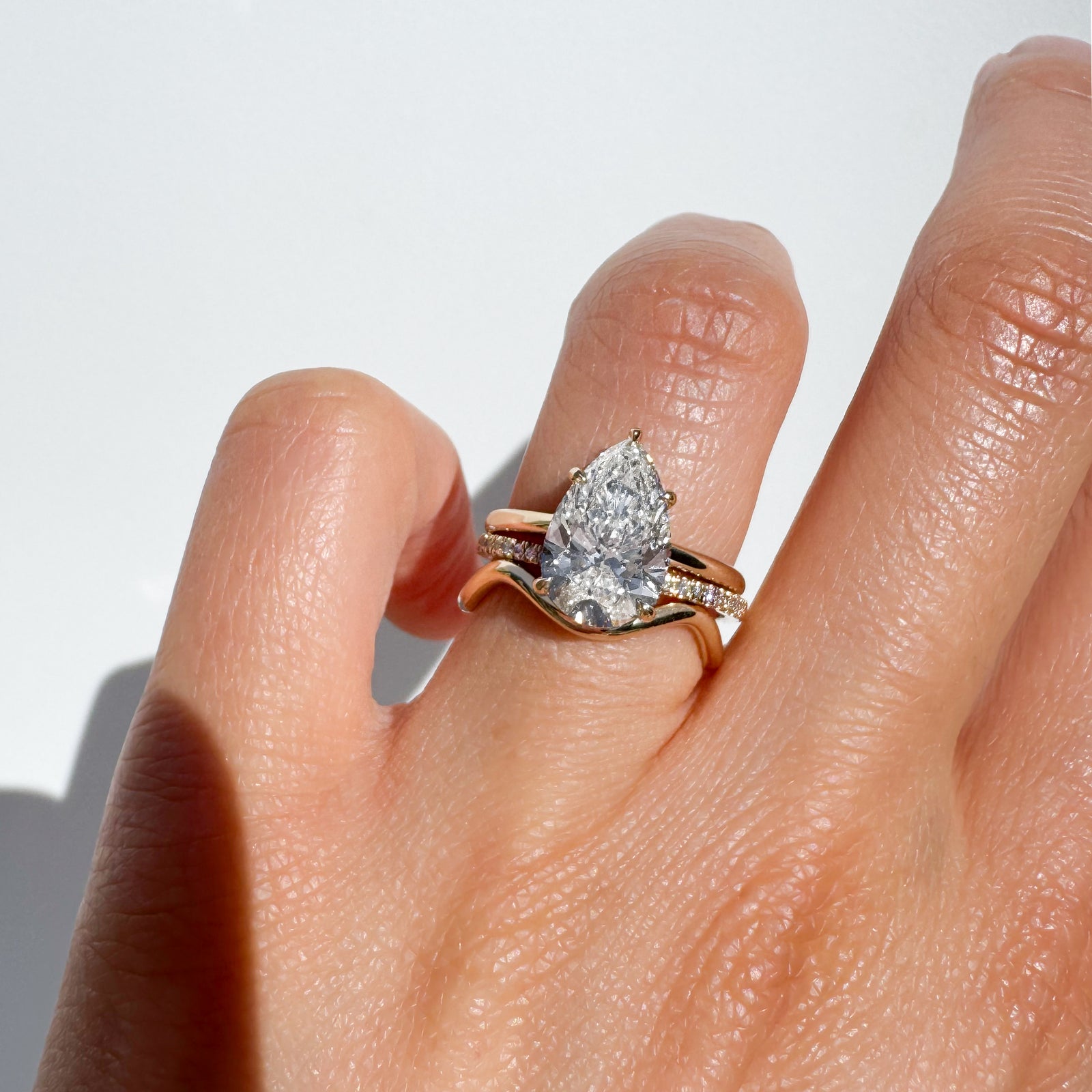 Diamond Open Cuff Band