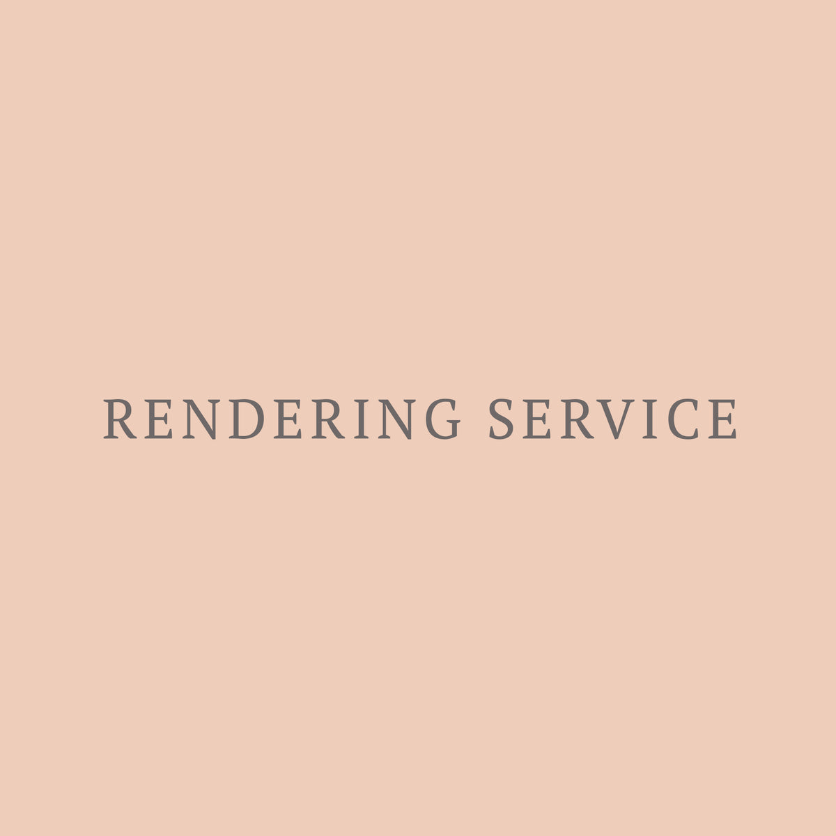 Rendering Service