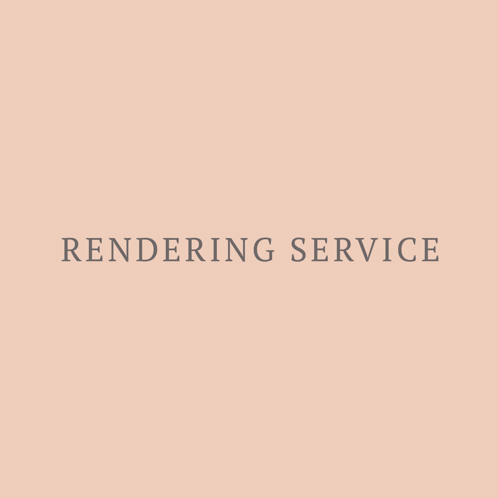 Rendering Service