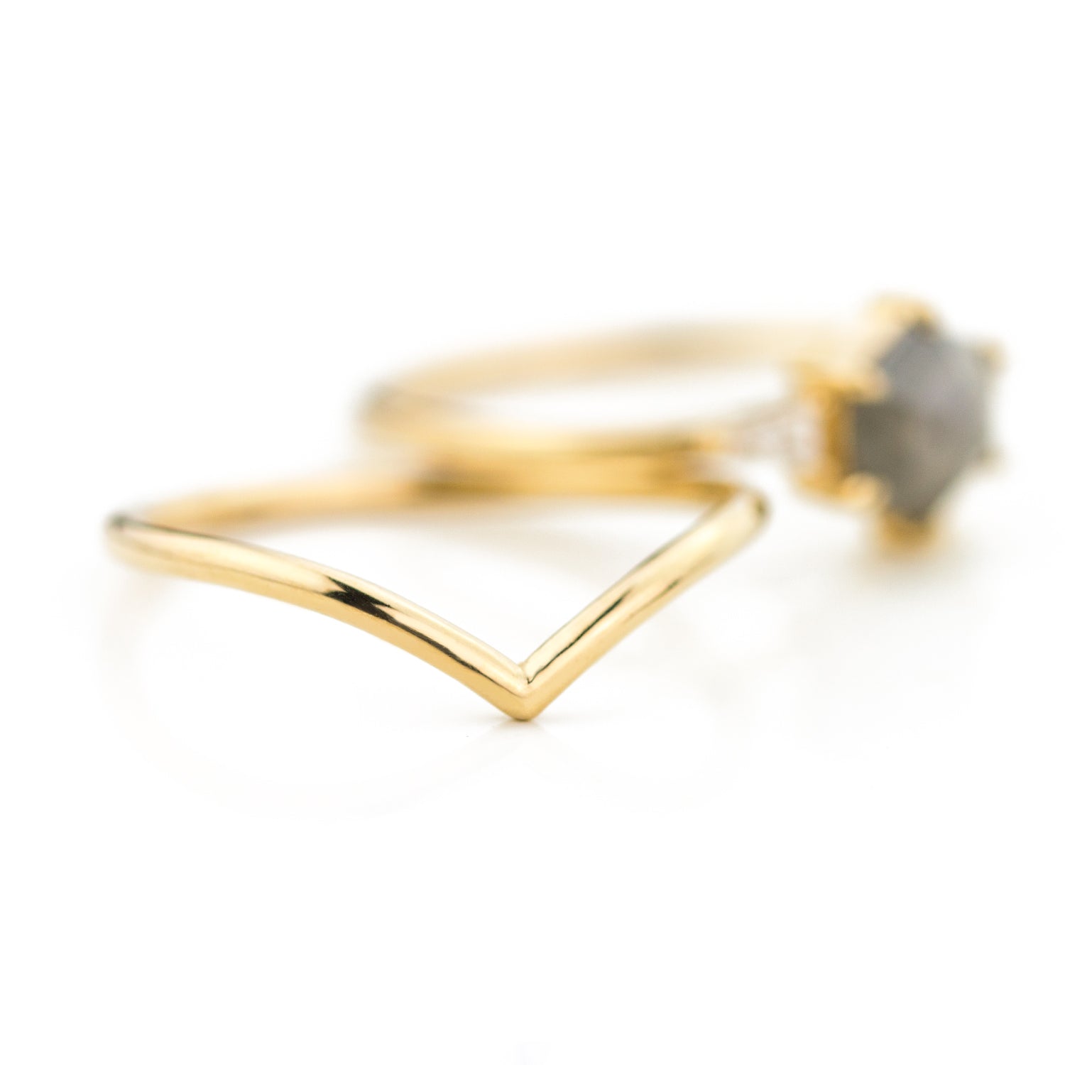 Chevron Ring by Jamie Park Jewelry
