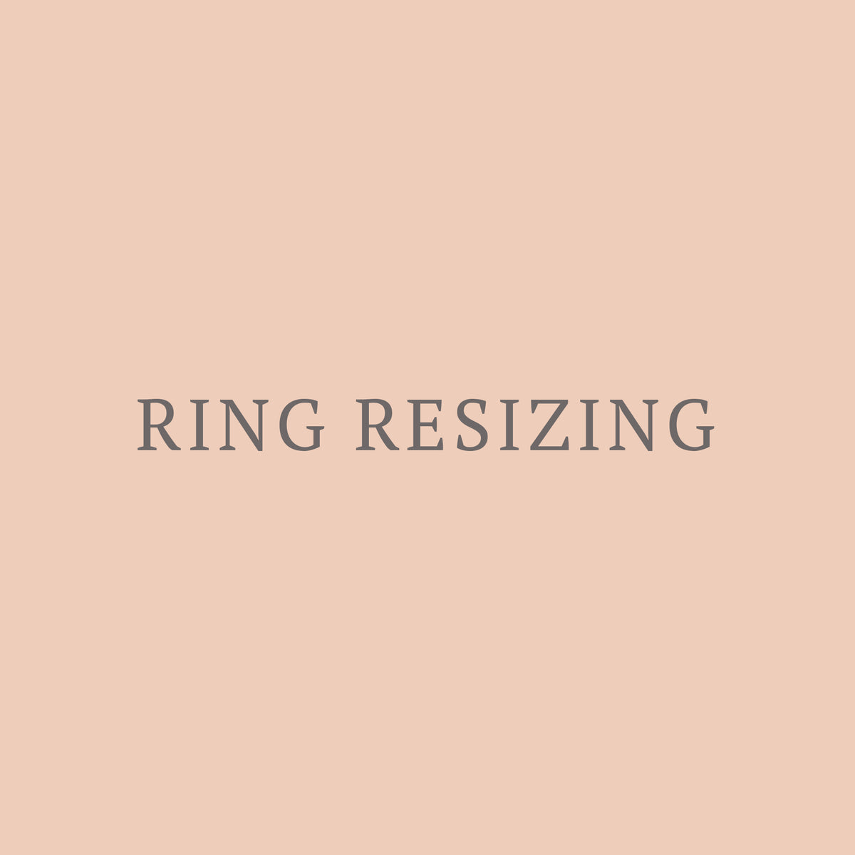 Ring Resizing