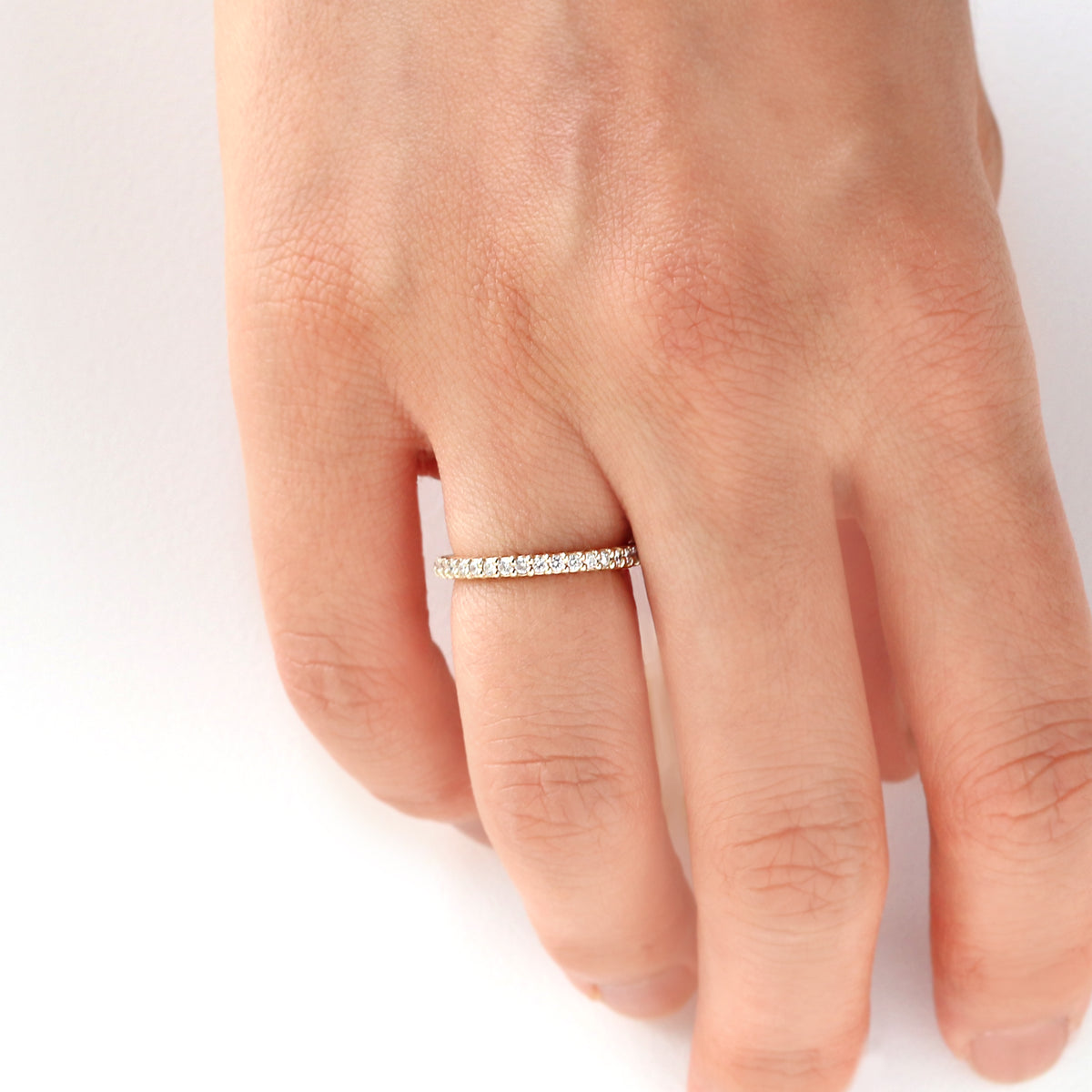 Anais Half-Eternity Ring