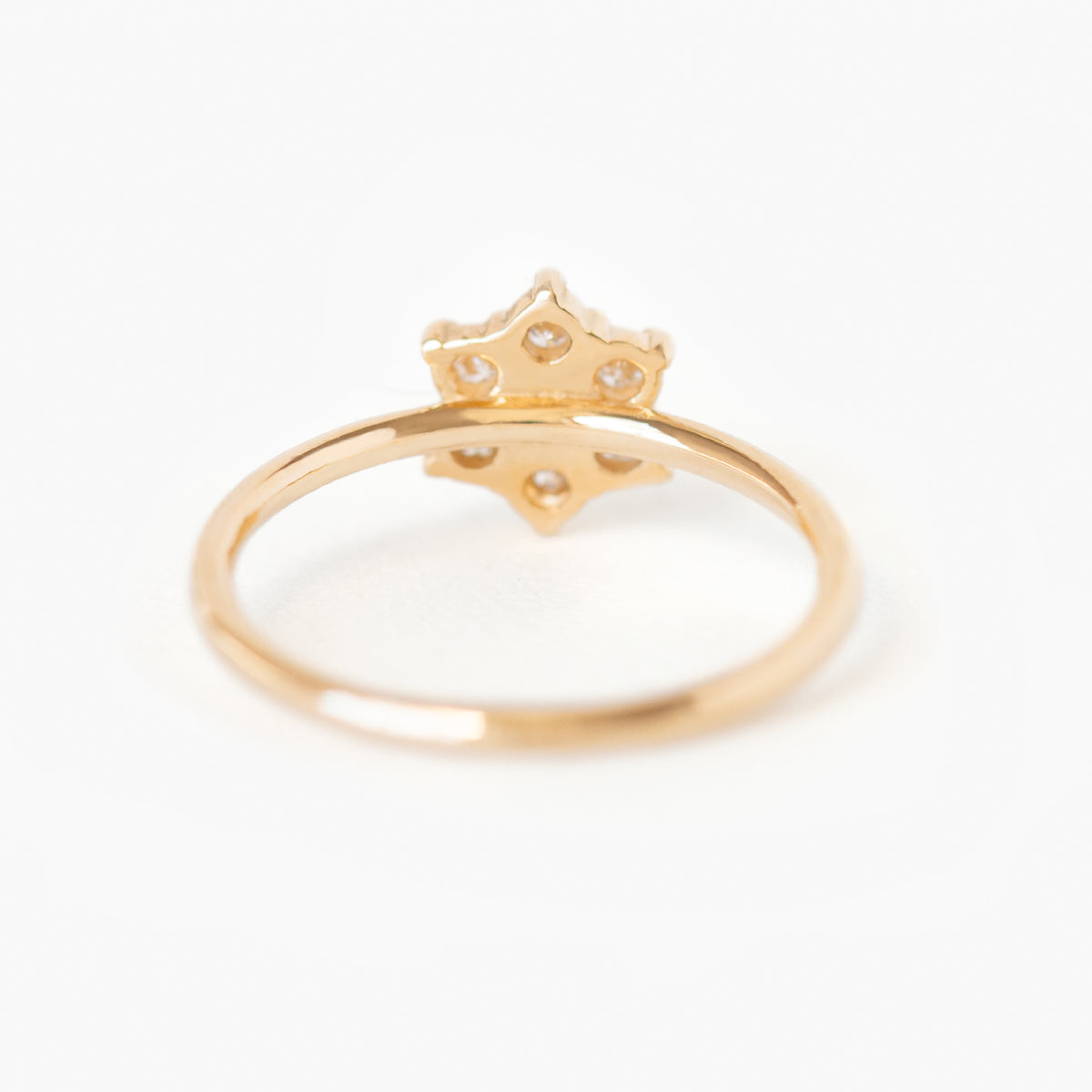 Jamie Park Jewelry -Diamond Pearl Daisy Ring