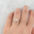 Ella White Sapphire Ring by Jamie Park Jewelry