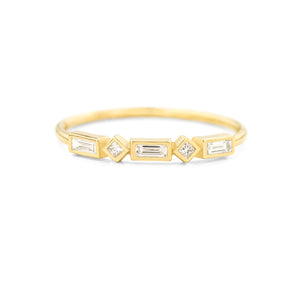 Grace Baguette Diamond Band