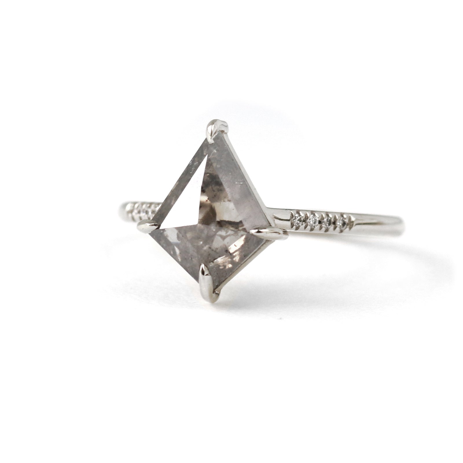 2 1/4CT Kite Cut Ava Ring