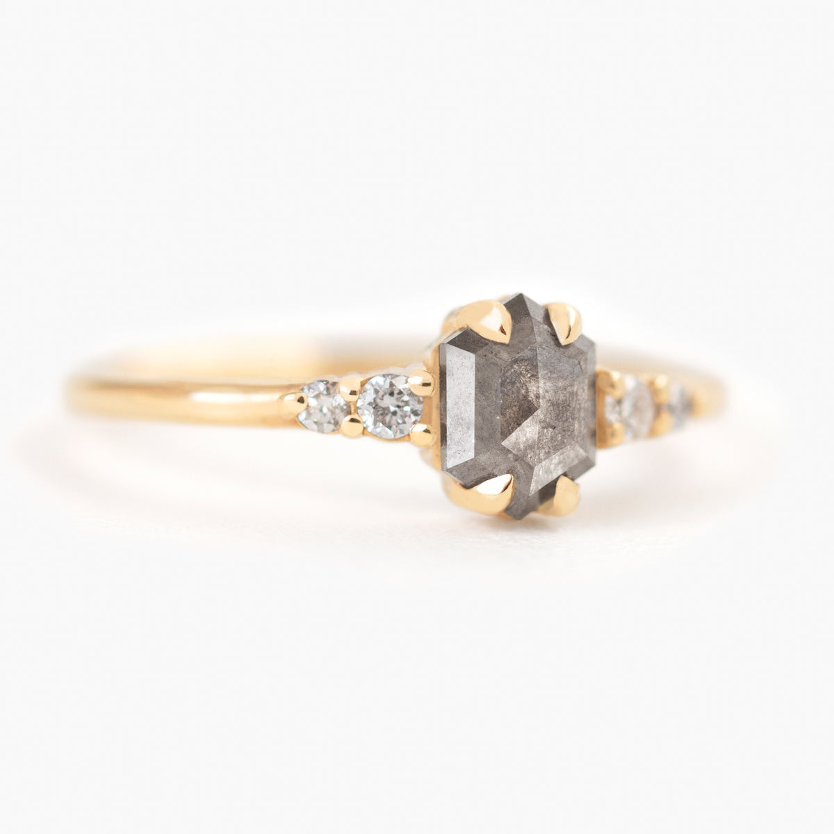 Jamie Park Jewelry - 1.3tcw. Pippa Hexagon Diamond Ring