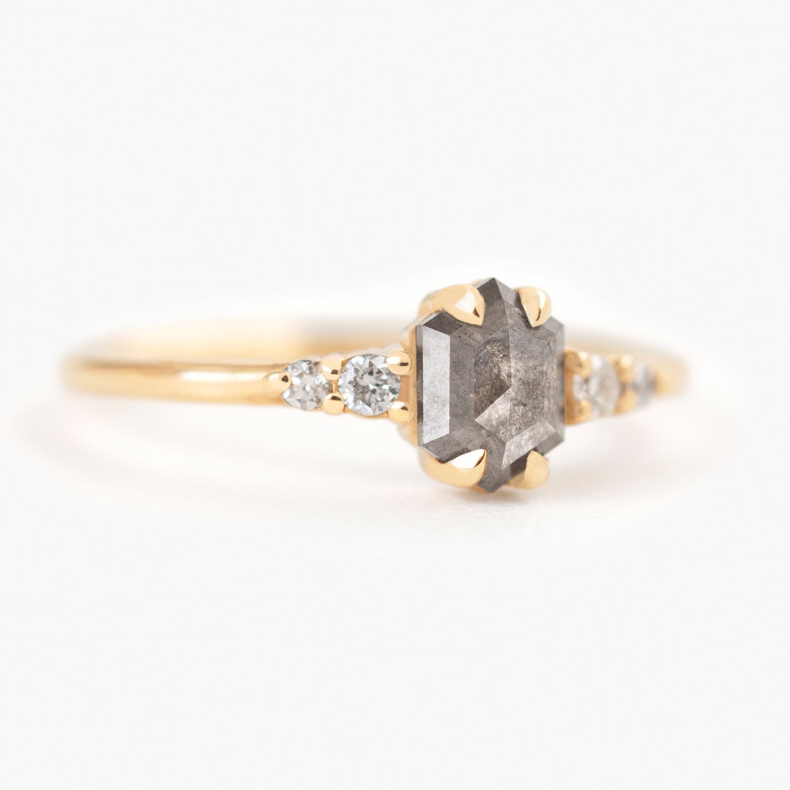 Jamie Park Jewelry - 1.3tcw. Pippa Hexagon Diamond Ring