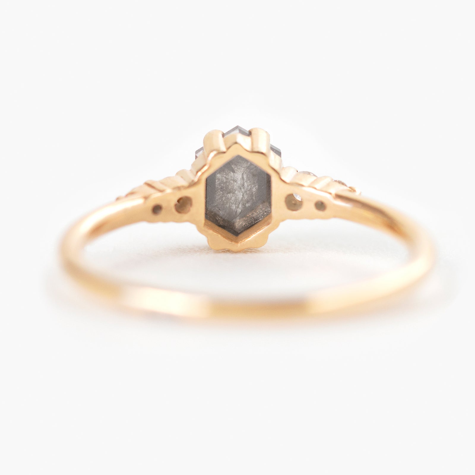 Jamie Park Jewelry - 1.3tcw. Pippa Hexagon Diamond Ring