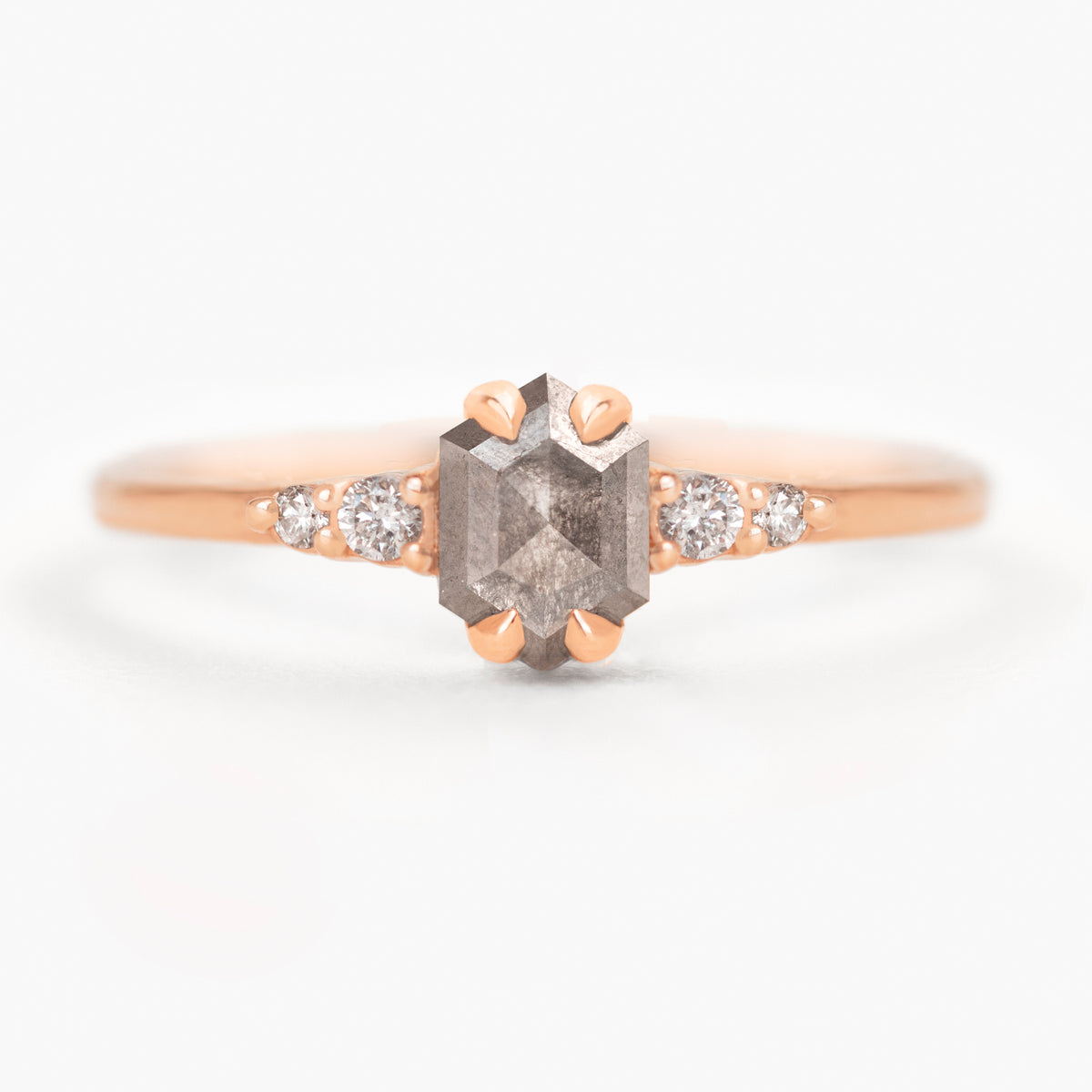 Jamie Park Jewelry - 1.3tcw. Pippa Hexagon Diamond Ring