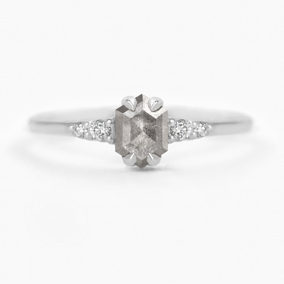 Jamie Park Jewelry - 1.3tcw. Pippa Hexagon Diamond Ring