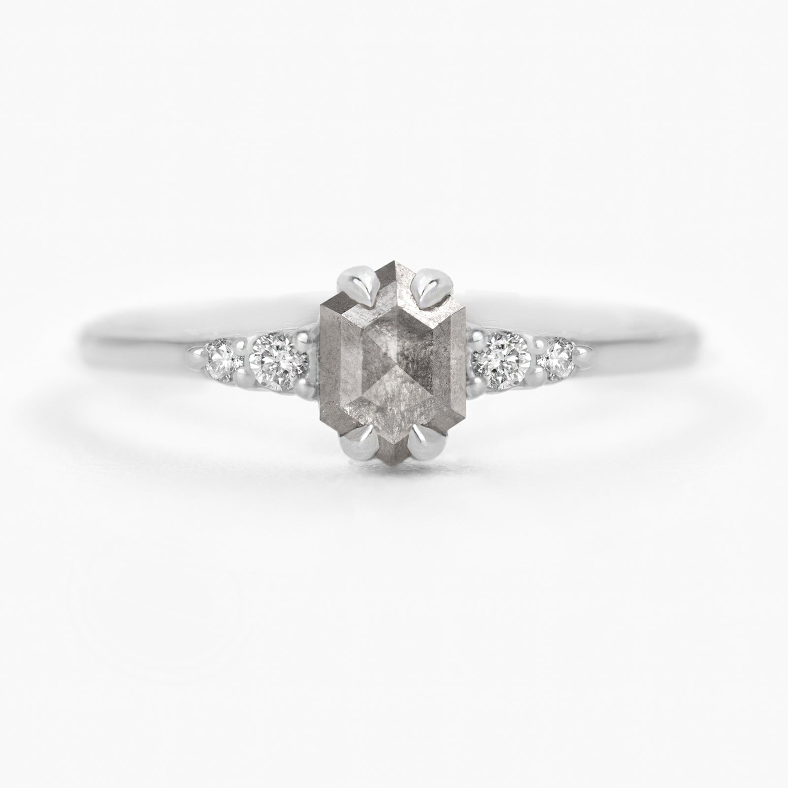 Jamie Park Jewelry - 1.3tcw. Pippa Hexagon Diamond Ring