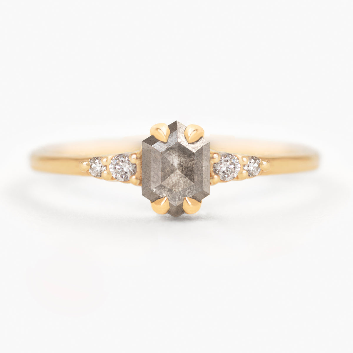 Jamie Park Jewelry - 1.3tcw. Pippa Hexagon Diamond Ring