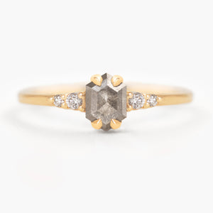 Jamie Park Jewelry - 1.3tcw. Pippa Hexagon Diamond Ring