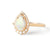 Jamie Park Jewelry - Pear Cut Opal Diamond Ring