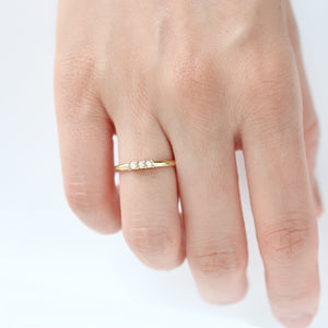 Jamie Park Jewelry - Three Pearl Ring