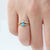Jamie Park Jewelry - Diamond Turquoise  Ring Set