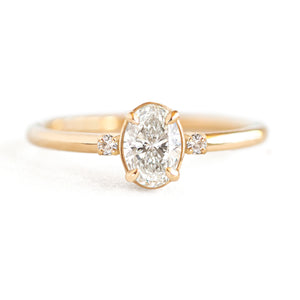 3/4 tcw. Grace Oval Diamond Ring
