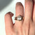 Geo Wedding Ring Set