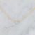 Diamond Solitaire Necklace by Jamie Park Jewelry. Made in USA