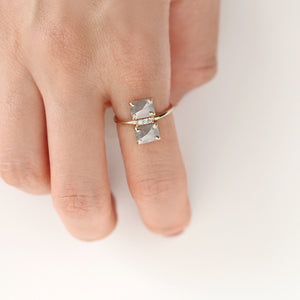 Double Decker Diamond Ring