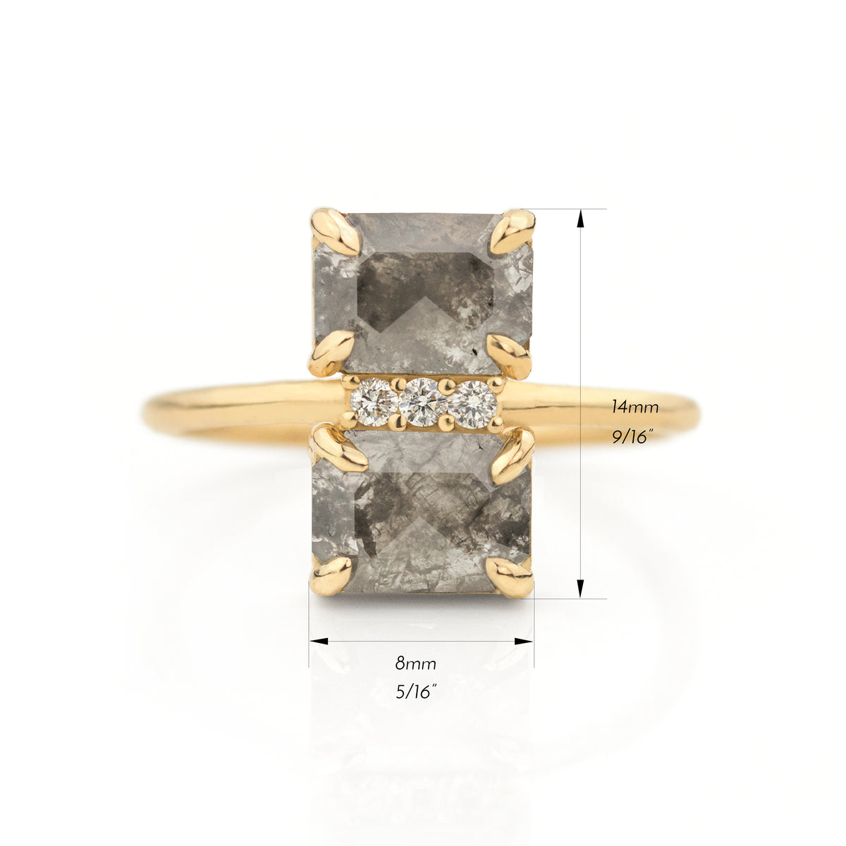 Double Decker Diamond Ring