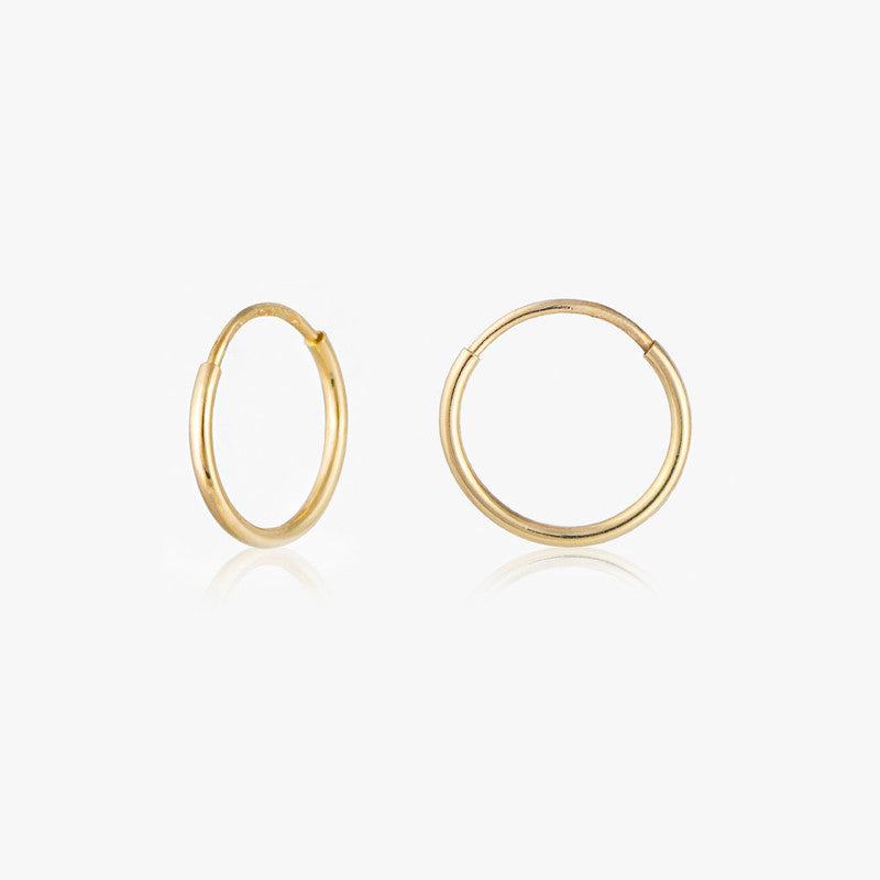 Infinity Hoop Earrings